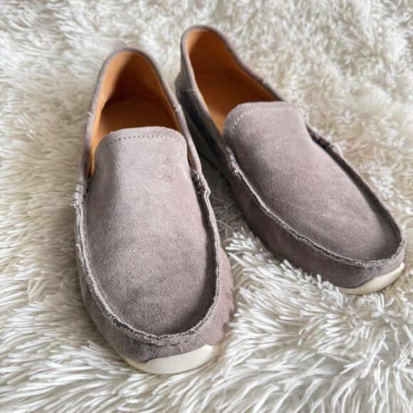 Size 9.5 - Mens OluKai Cooler Gray Ka\'a Slip-On Suede Loafers - 10535-1G1G main image 6